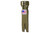 Martinez MTZ-4240_GL M1 15oz Milled Face Framing Hammer Head - Gold