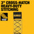 DEWALT DEWL-DXBC80002 1.7in x 18in Deluxe Soft Loops 4-Pack 11,000lb Break Strength