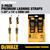 DEWALT DEWL-DXBC90046 1-1/4in x 14ft Premium Lashing Straps 2,000lb Break Strength 2-Pack