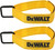 DEWALT DEWL-DXBC90060 1-1/4in x 12in Light Duty Carabiner Utility Straps 2-Pack