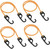 DEWALT DEWL-DXBC300364 36in Premium Heavy-Duty Bungee Cords 4-Pack
