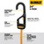 DEWALT DEWL-DXBC300244 24in Premium Heavy-Duty Bungee Cords 4-Pack