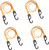 DEWALT DEWL-DXBC301448 48in Flat Bungee Straps with Interlock Coated Metal Hooks 4-Pack