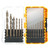 DEWALT DEW-DWAMDCE14SET ELITE SERIES Cobalt Alloy Steel PILOT POINT Drill Bit Set 14-Piece
