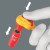 Wera Tools WERA-05004866001 8007 A VDE Zyklop Ratchet, Insulated w/ Reversing Lever, 1/4in Drive