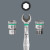 Wera Tools WERA-05004022001 8100 SA 13 Zyklop Comfort Ratchet Set, Reversing Lever, 1/4in Drive, Metric, 15-Piece