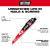 Milwaukee MIL-48-00-7351 6in 5 TPI AX w/NITRUS Carbide Teeth SAWZALL Blade for Wood with Nails 3PK