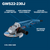 Bosch BOS-GWS22-230J 9in Large Angle Grinder 15 Amp with Lock-On Trigger Switch