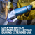 Bosch BOS-GWS25-180PR 7in Large Angle Grinder 15 Amp No Lock-On Trigger Switch with Rotatable Main Handle