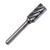 Champion CHAMP-SC5NF-IPAC SC5NF Single Flute Non-Ferrous Cylinder Radius End Carbide Bur 1/2in x 1in