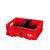 Milwaukee MIL-48-22-8438 PACKOUT Low-Profile Crate