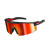Milwaukee MIL-48-73-2501 Polarized Wrap Around Safety Glasses Red Mirrored Dual Coat Lenses