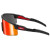 Milwaukee MIL-48-73-2501 Polarized Wrap Around Safety Glasses Red Mirrored Dual Coat Lenses