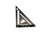 Martinez MTZ-4296_BK Titanium Rapid Square, Metric, Black