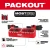 Milwaukee MIL-48-22-8610 PACKOUT Tool Box 2-Bin Small Parts Attachment