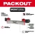 Milwaukee MIL-48-22-8609 PACKOUT Tool Box Belt Clip Rack Attachment