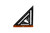 Martinez MTZ-4345_OG Signature Series 2-in-1 Aluminum Rapid Square, Imperial, Orange