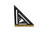 Martinez MTZ-4345_GL Signature Series 2-in-1 Aluminum Rapid Square, Imperial, Gold