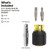 Klein KLE-32500SDKIT Multi-Bit Screwdriver and Nut Driver Set, 3-Piece