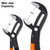 Klein KLE-D5052BSKIT Straight Jaw Quick-Adjust Pump Pliers Set 7in and 10in, 2-Piece