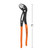 Klein KLE-D50512BS Straight Jaw Quick-Adjust Pump Pliers 12in