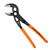 Klein KLE-D5057BS Straight Jaw Quick-Adjust Pump Pliers, 7in