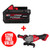 Milwaukee MIL-48-11-1881-2881-20 M18 REDLITHIUM FORGE XC8.0 Battery + BONUS M18 FUEL 4-1/2in/5in Grinder Slide Switch Lock-On