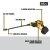 DEWALT DEW-DCPW550P1-CA 20V MAX 550 PSI Cordless Power Cleaner 5.0Ah Kit