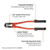Crescent Tools CRES-CT24HLC 24in High Leverage Compound Bolt Cutter
