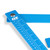 OX Tools OX-P508706 Pro Aluminium Folding Square 600mm/24in