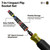 Klein Tools KLE-65304KNECT 65304KNECT KNECT Impact-Rated Drill and Driver Combo Set SAE and Metric 65-Piece