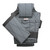 Badger Tool Belts OCC-432210 B12 Tool Bag (Trimmer Tool Bag V2) - Gunmetal - back view