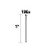 Metabo HPT HPT-14102SHPT 1in x 18 GA Electro-Galvanized Brad Nails 5000-Pack