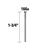 Metabo HPT HPT-14203HPT 1-3/4in x 16 GA Electro-Galvanized Straight Finish Nails 2500-Pack