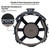 Klein Tools KLE-60401T2CND 60401T2CND Class C Type-2 Hard Hat Vented Full Brim Strap - White