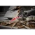Milwaukee AX NITRUS Carbide SAWZALL Blade in a reciprocating saw cutting wood and nails