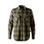 Snickers Workwear SNI-85163104XXX 8516 Flannel Checked Shirt Khaki - Green/Black