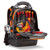 Veto Pro Pac VPP-10250 Tech Pac MC Hi-Viz Orange Compact Backpack Tool Bag 39-Pocket
