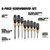 ToughBuilt TB-H5S8-A 8-Piece Standard Screwdriver Set