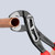 Knipex Alligator 12in Water Pump Pliers in use on pipe