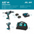 Makita DLX2567TX2 Combo Kit