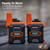 Klein KLE-RJSC200 Bluetooth Two-Way Radios detail 5
