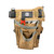 Badger B12 Single Tool Belt Setup Sawdust fastener bag loaded