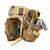 Badger B12 Single Tool Belt Setup Sawdust tool side loaded
