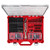 Milwaukee 107PC SAE and Metric Tap and Die PACKOUT Set with HEX-LOK 2-in-1 Handle