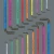 Wera Big Pack Multicolour Hex-Plus L-key Set 1 Take it easy colour coding