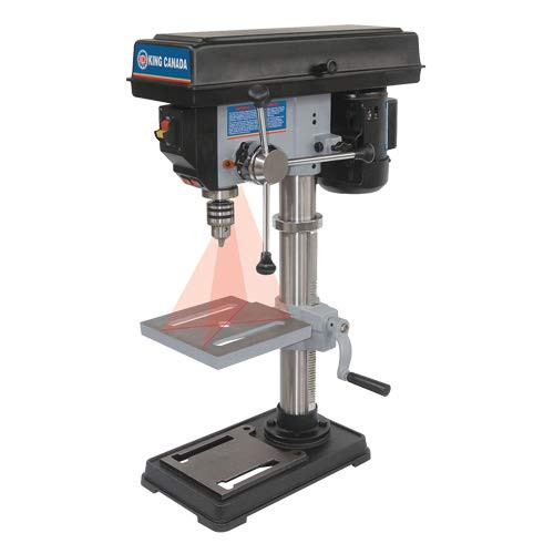 King Canada KING-KC-110N 10in 2.5A Drill Press with Laser