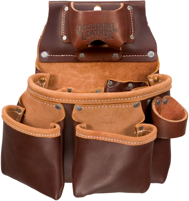 Occidental Leather OCC-5018DB 3 Pouch Pro Tool Bag