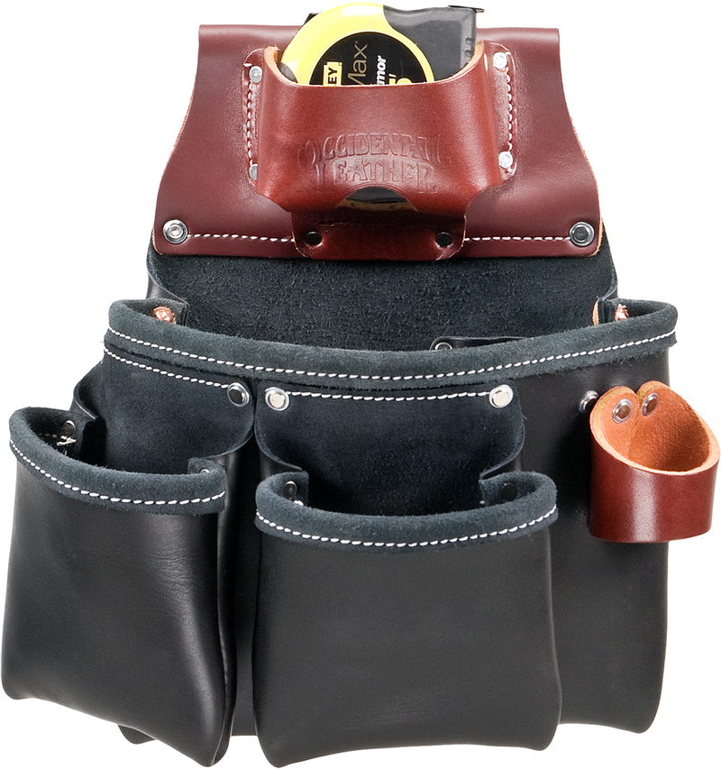 Occidental Leather OCC-B5018DB 3 Pouch Pro Tool Bag - Black