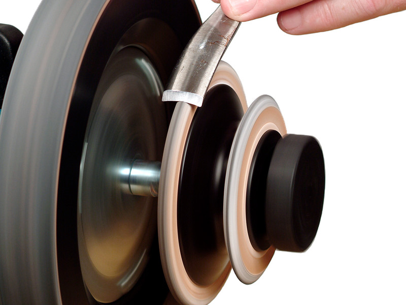 TORMEK TOR-LA-120 Profiled Leather Honing Wheel